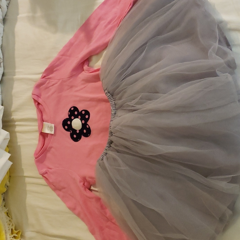 Gymboree tutu skirt and top size 5T